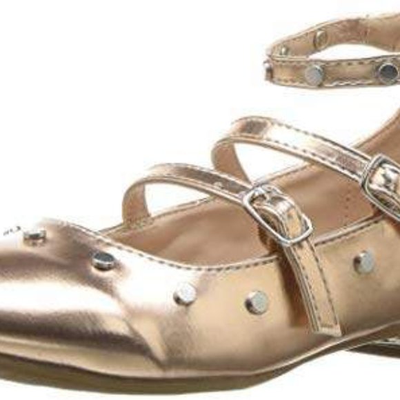 Steven Madden Other - Steve Madden Unisex Gold Jmosh Ballet Flat Size 3M